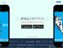 Tablet Screenshot of killswitchapp.com